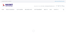 Tablet Screenshot of navnitmarine.com